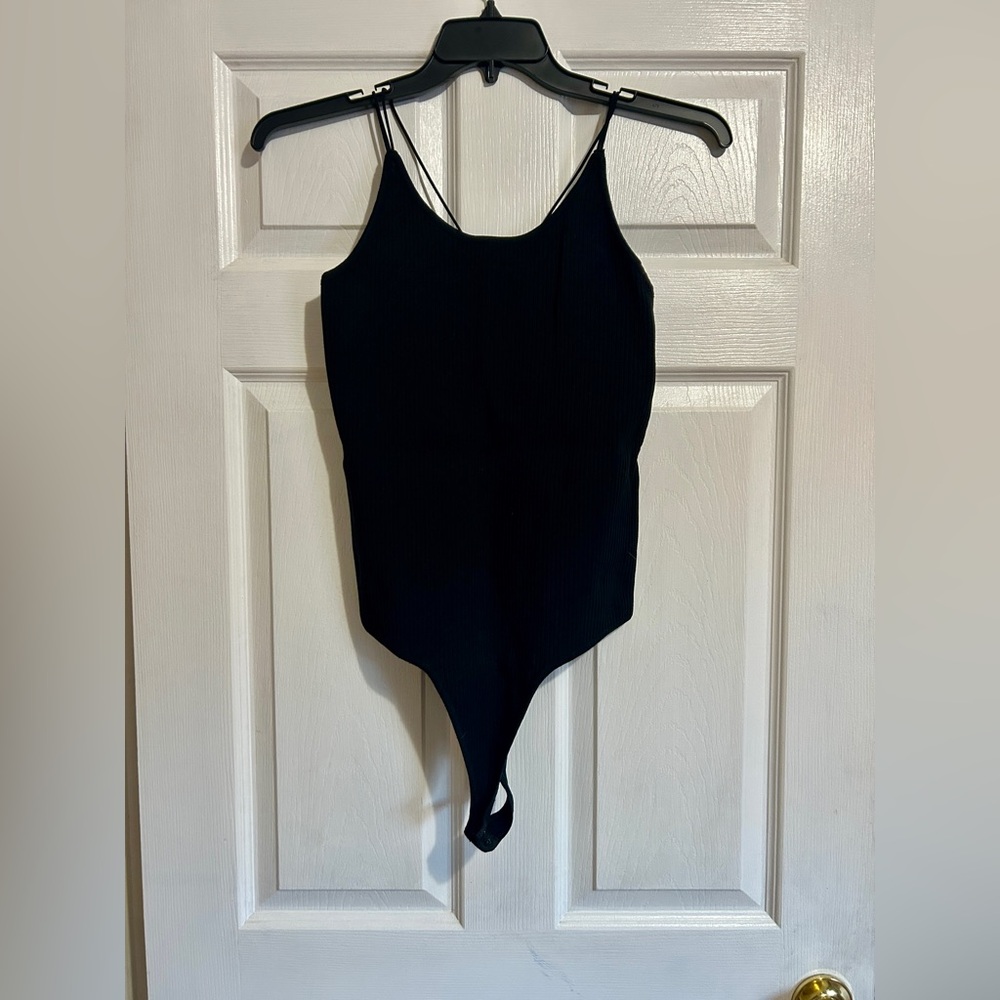 Elegant Black Women's Bodysuit